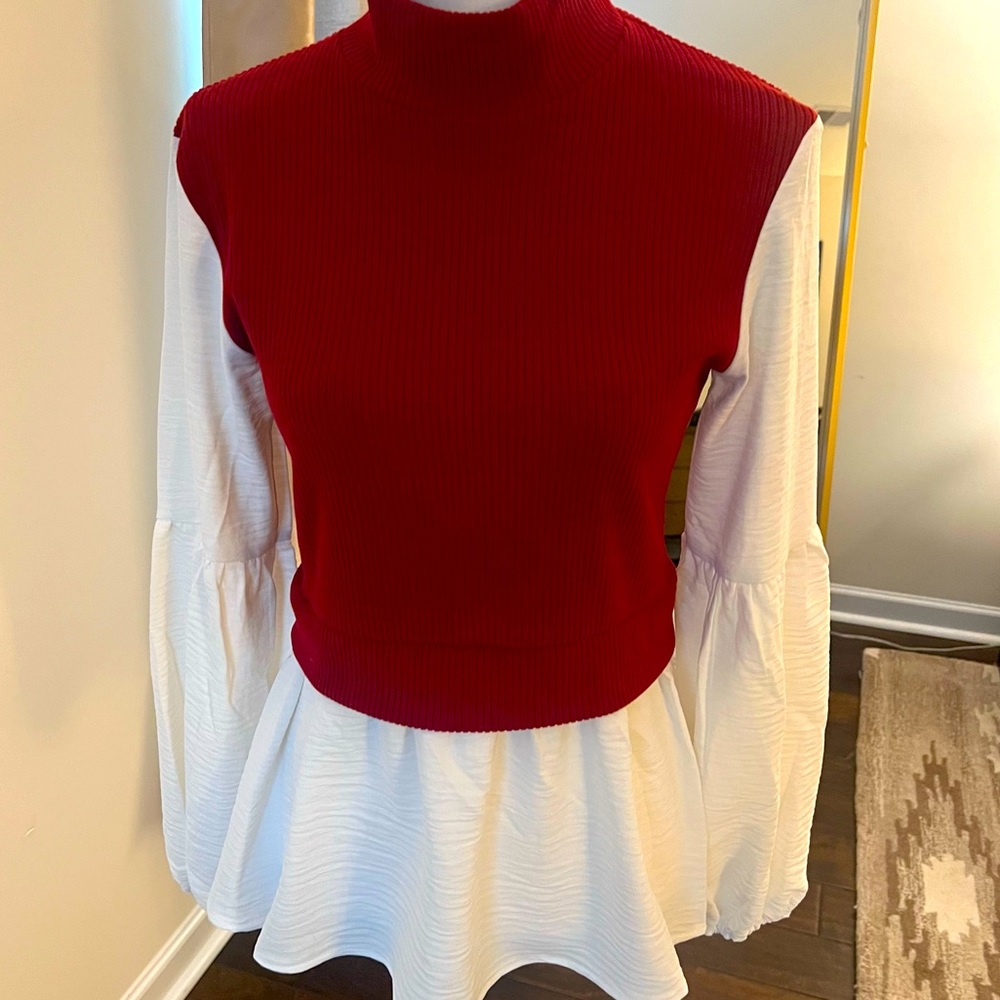 Mixed Media 2-Fer Top
PATRIZIA LUCA size xs nwt